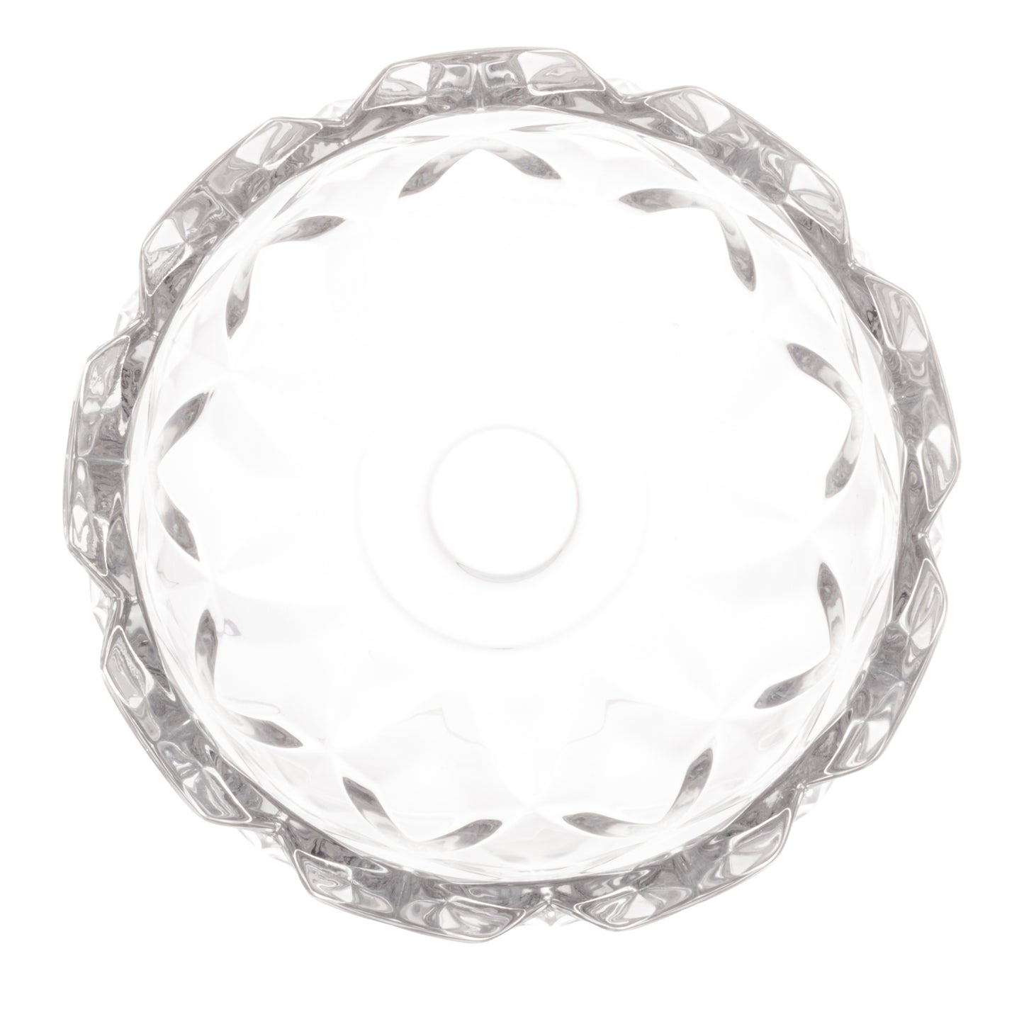 Bowl de Cristal de Chumbo Deli Diamond 11x5,5cm