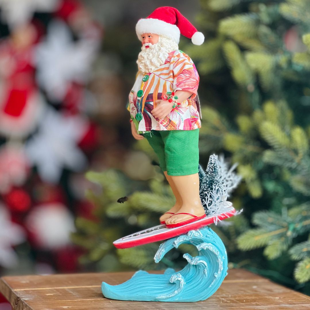 Papai Noel Surfista - 38cm