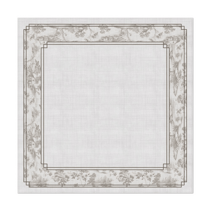 Toalha de Mesa Toile de Jouy 1,40m x 1,40m