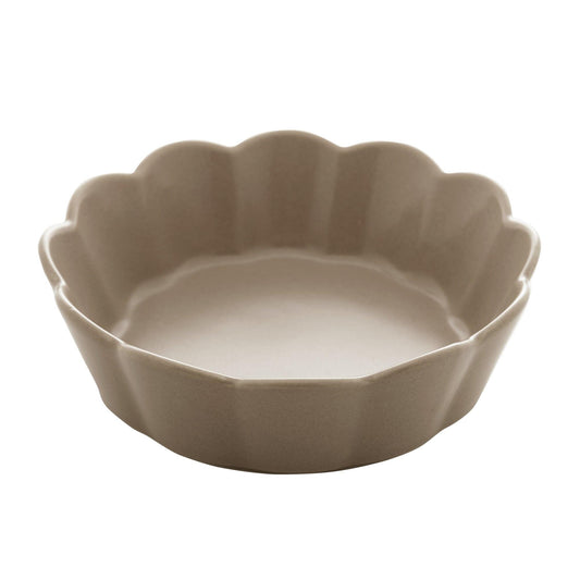 Conjunto 3 Bowls de Porcelana Petala Areia Matt 14,5x5cm