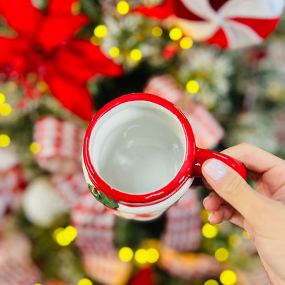 Decoração Natalina de Papai Noel - Porta Trecos