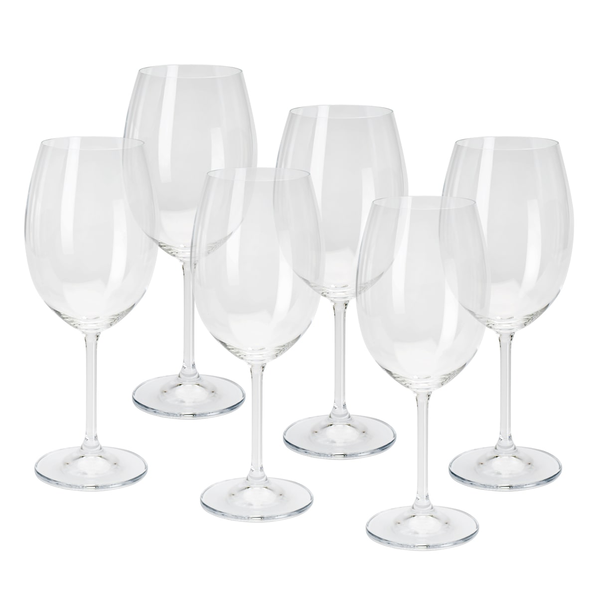 Conjunto 6 Taças Cristal Ecologico para Vinho Tinto Gastro 450ml