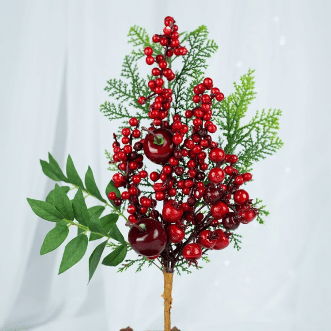 Galho Berry Vermelho 40cm