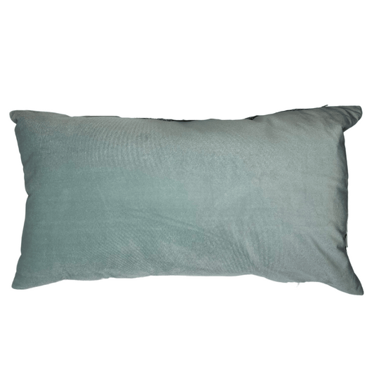 Almofada Premium Lisa Verde Agua 28x48cm