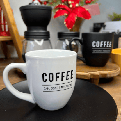 Caneca Coffee Branca 300ml