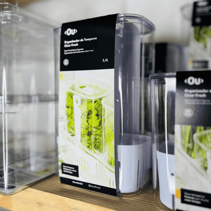 Organizador de Temperos Clear Fresh 2,3l