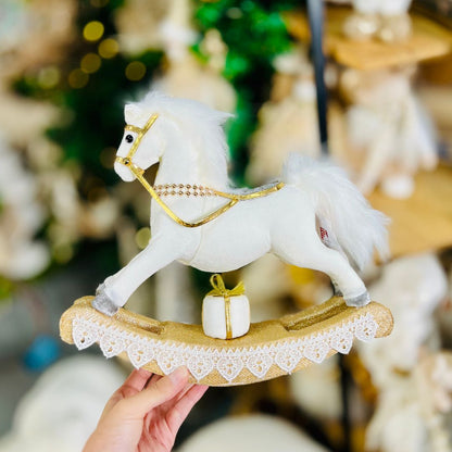 Cavalo de Natal Decorativo - 26cm