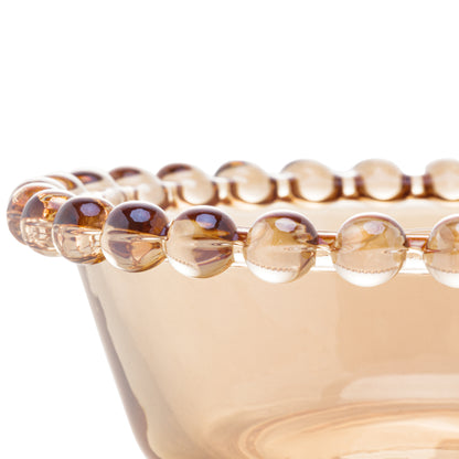 Conjunto de 4 Bowls Pearl na cor Âmbar