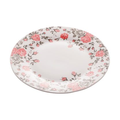 Prato Raso de Porcelana Pink Garden 26cm