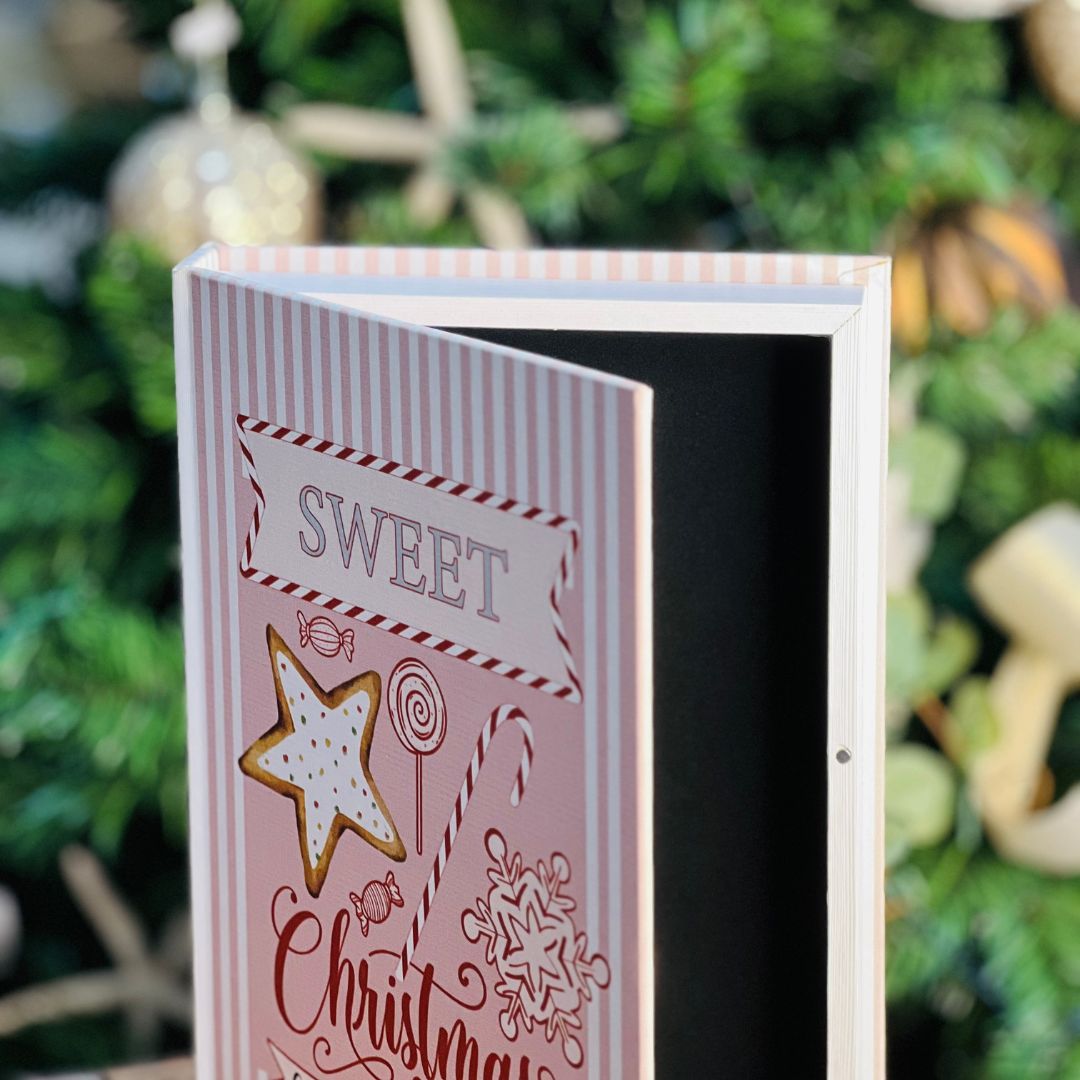 Caixa Livro Sweet - 31,5x23x4cm