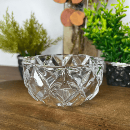 Bowl de Cristal de Chumbo Deli Diamond 11x5,5cm