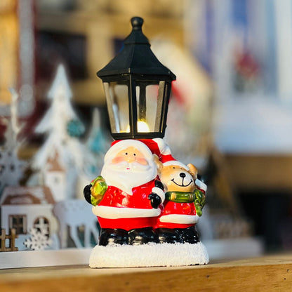 Papai Noel Com Led - 19cm