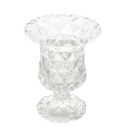 Vaso de Vidro Diamond 14,5x11,5cm