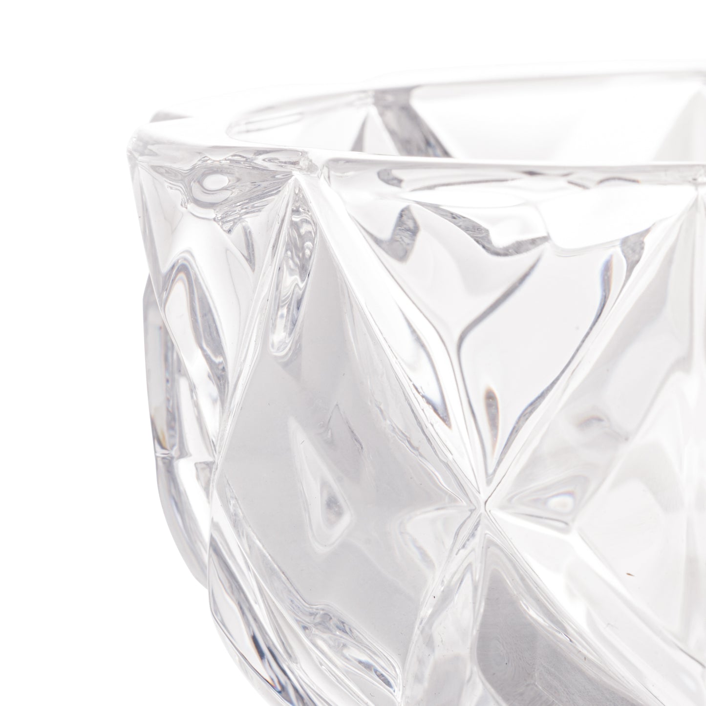 Bowl de Cristal de Chumbo Deli Diamond 11x5,5cm