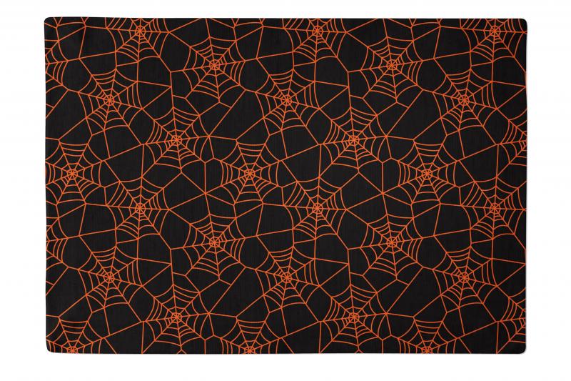 Conjunto 2 Lugares Americanos Halloween Teia de Aranha 48x33cm