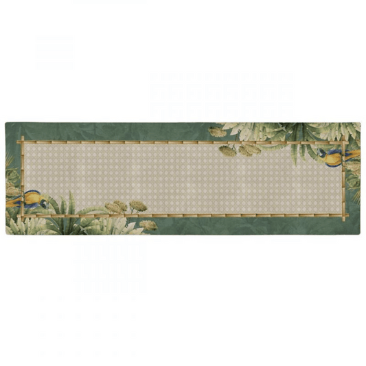 Caminho de Mesa Tropical Arara 43x141cm