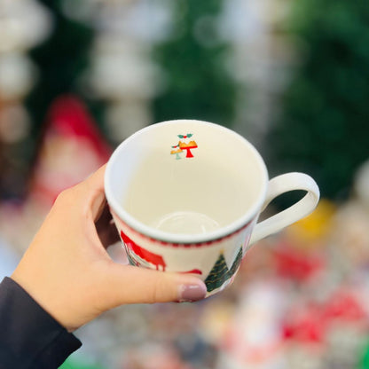 Caneca De Natal - Vilarejo 9,5cm