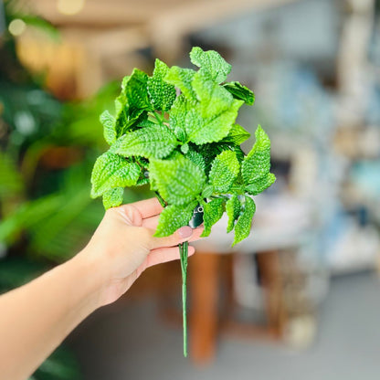 Folhas de Menta - Verde 30cm