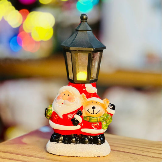 Papai Noel Com Led - 19cm