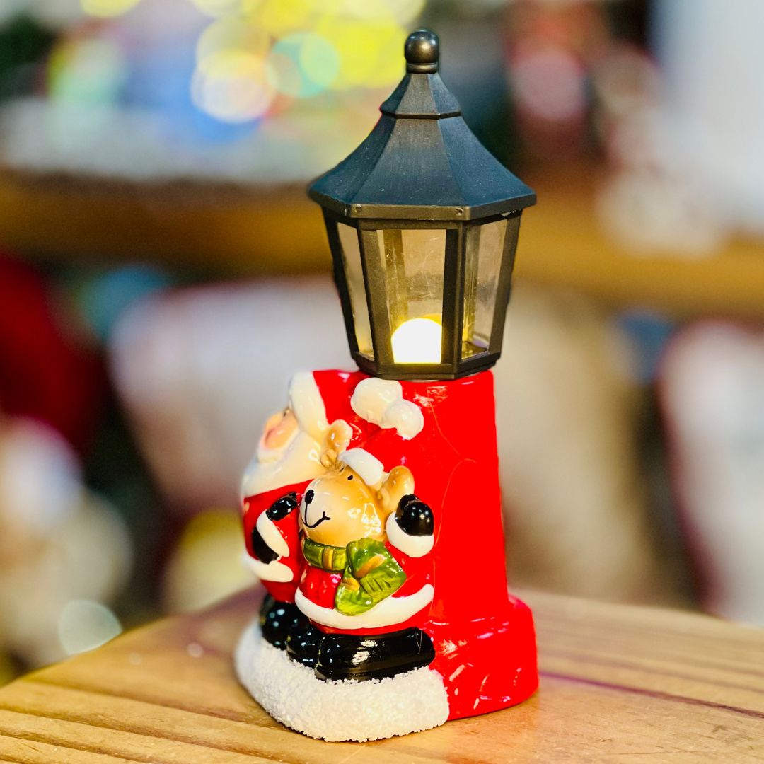 Papai Noel Com Led - 19cm