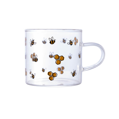 Caneca de Vidro Bee 125ml