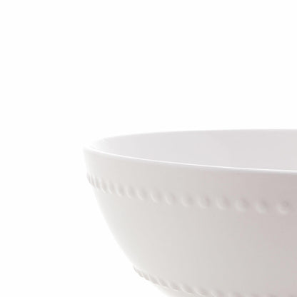 Bowl de Porcelana New Bone Pearl Branco 15x7cm