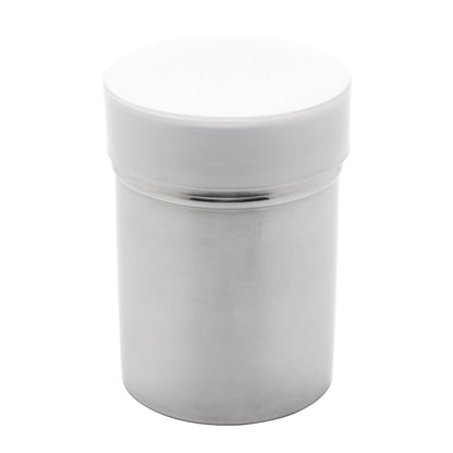 Saleiro de Aco Inox Prime Com Tampa de Plastico 7,2x10cm