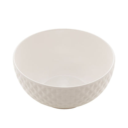 Bowl de Porcelana New Bone Diamond - Branco 15,2x7,2cm