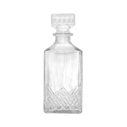 Garrafa para Whisky de Vidro Diamante 900ml