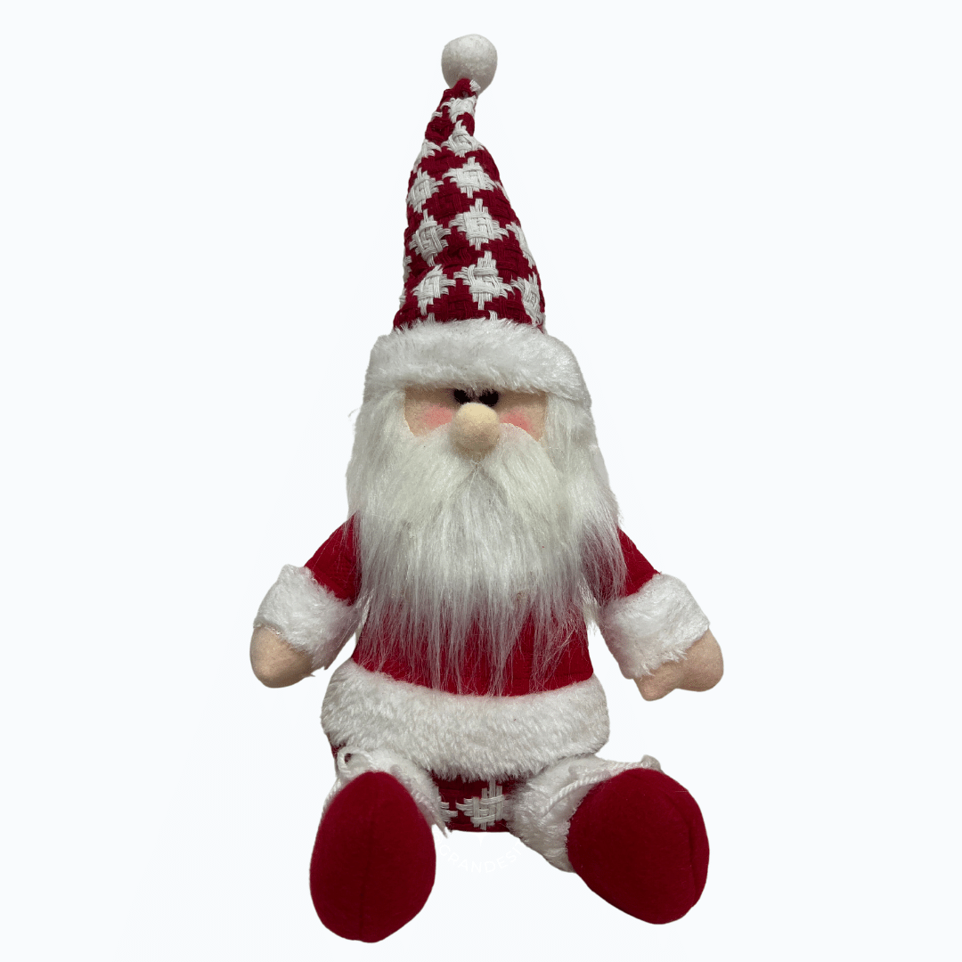 Papai Noel Sentado Vermelho 32cm