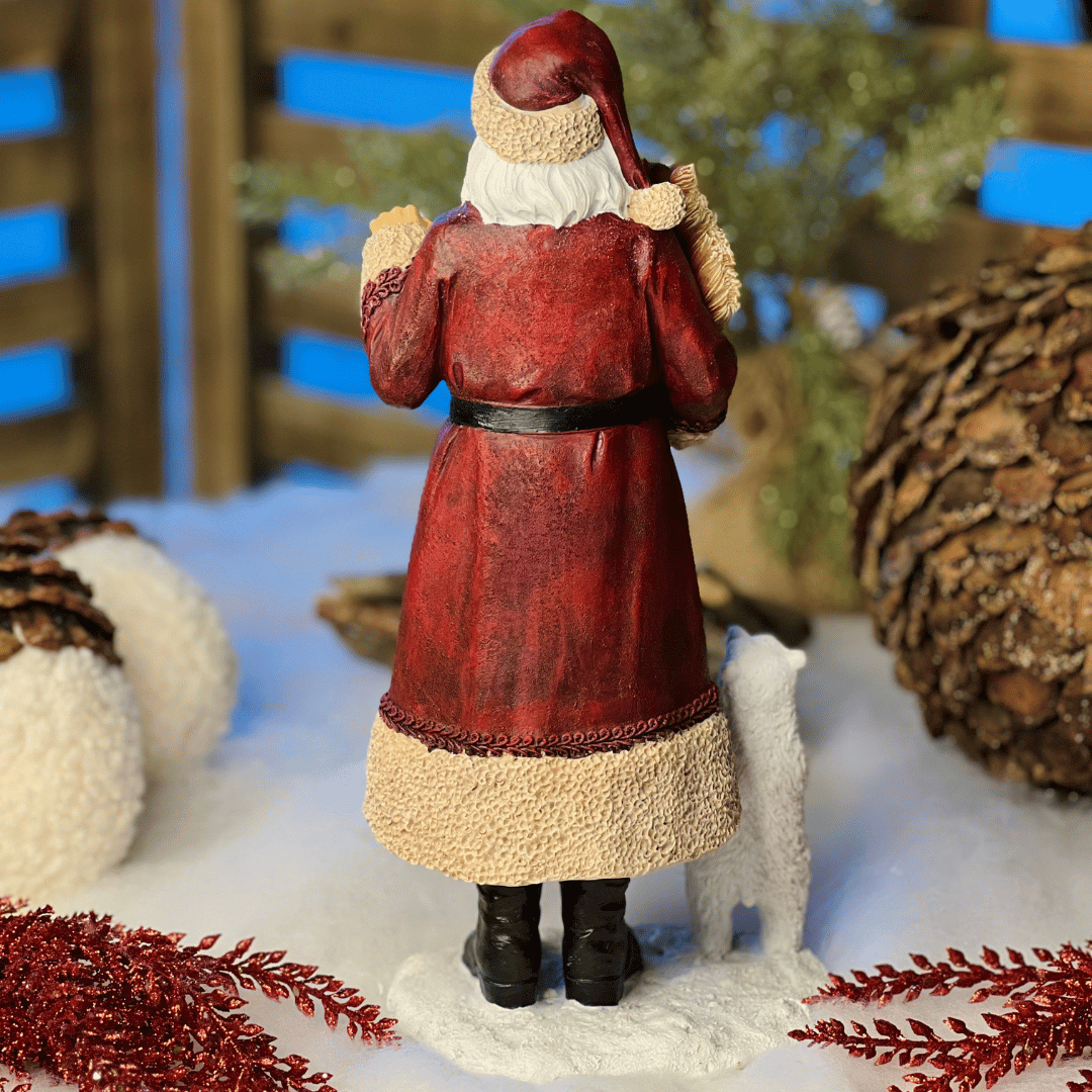 Papai Noel em Pé 31x11x14cm