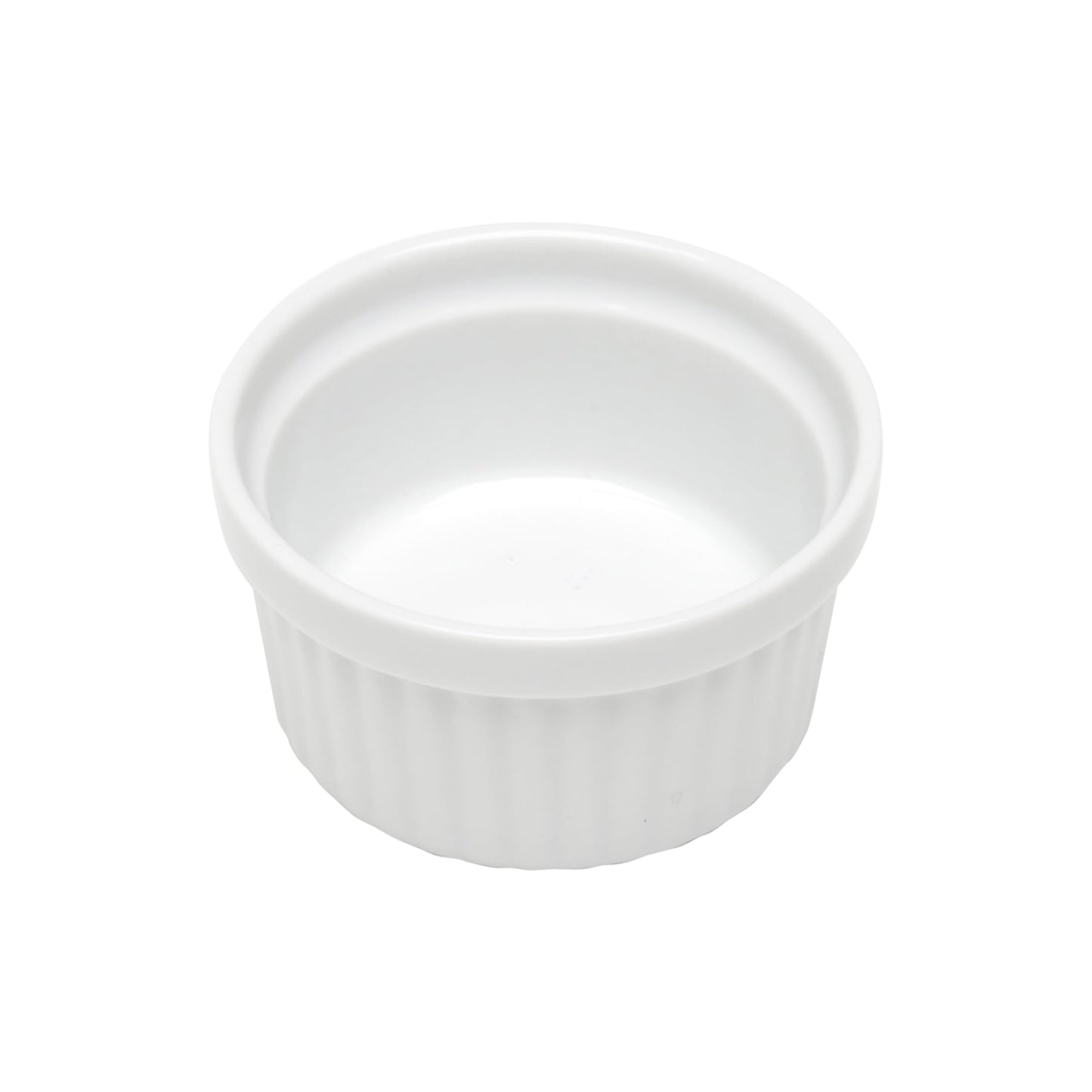 Ramequim de Porcelana Classic Branca 6x4cm