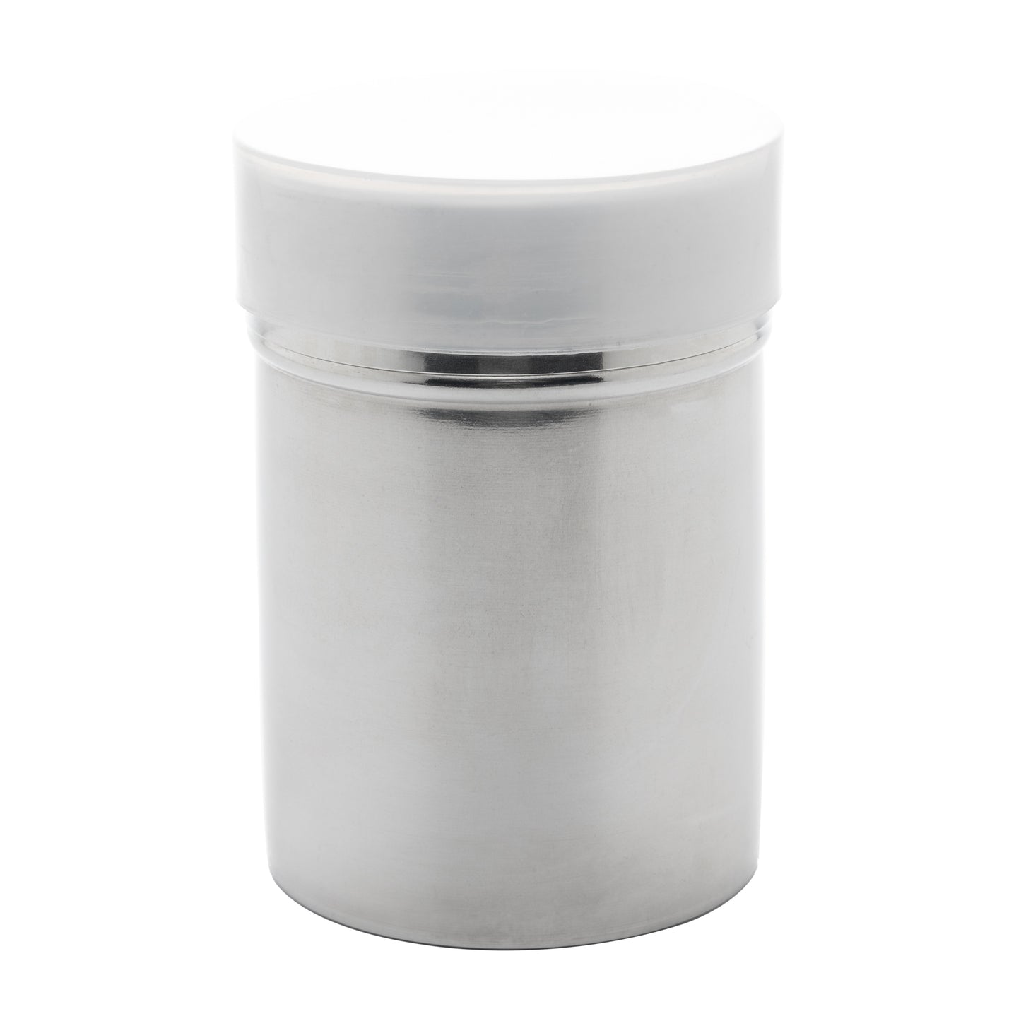 Saleiro de Aco Inox Prime Com Tampa de Plastico 7,2x10cm