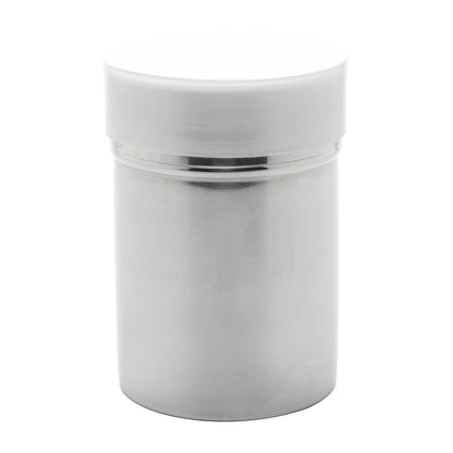 Saleiro de Aco Inox Prime Com Tampa de Plastico 7,2x10cm