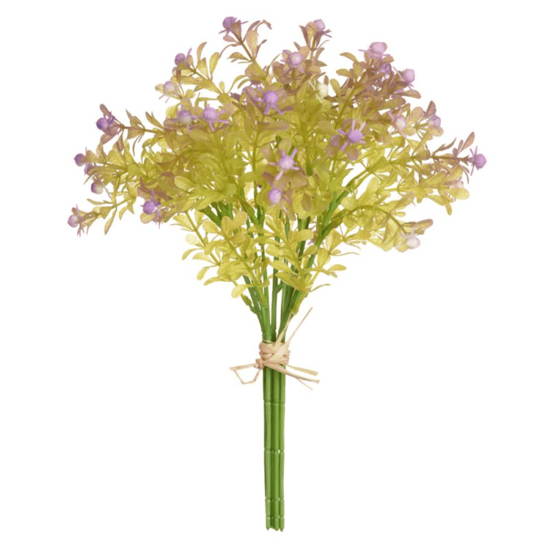 Ramalhete Mini Flor Cor Lavanda 32cm