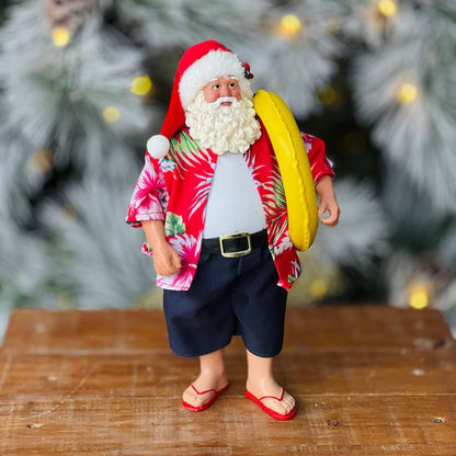 Papai Noel Com Boia - 27,5cm