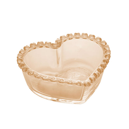 Bowl Cristal de Chumbo Coracao Ambar Metalizado 13,5x12,5x5cm21,90