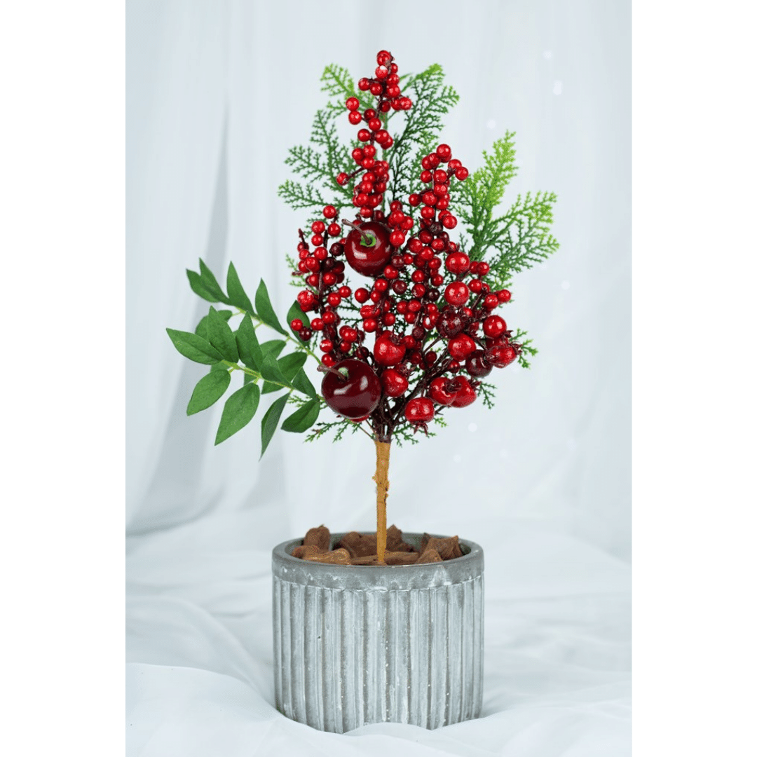 Galho Berry Vermelho 40cm