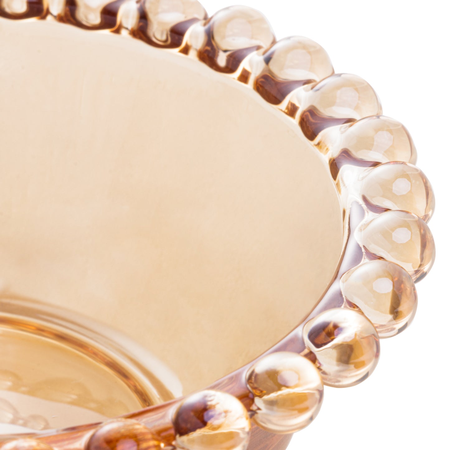 Conjunto de 4 Bowls Pearl na cor Âmbar