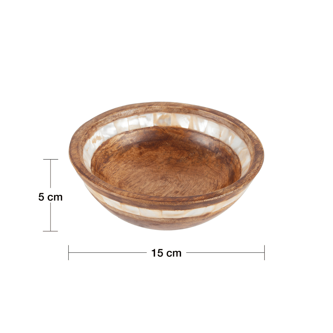 Bowl Madeira Mango Natural 15x5cm